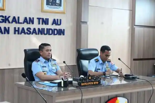 Danlanud Sultan Hasanuddin Hadiri Rakernis Kodau II