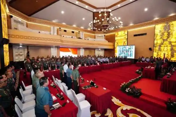 Kasum TNI Buka Rakor Intelijen TNI 2026: Insan Intelijen Harus Adaptif, Responsif dan Prediktif Hadapi Ancaman