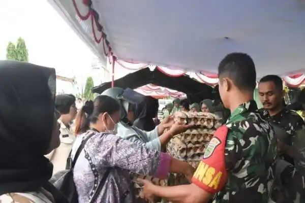 Kodim 1710/Mimika Gelar Bazar Ramadhan Sambut Idul Fitri 1447 H