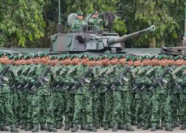 Pimpin Upacara HUT ke-65 Kostrad, Panglima TNI Tegaskan Peran Strategis Kostrad Jaga NKRI