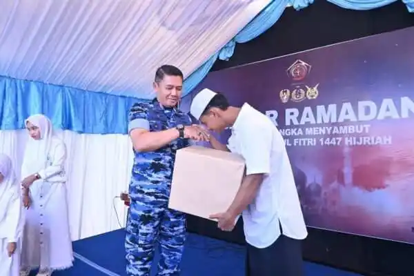 Lanud Sultan Hasanuddin Gelar Bazar Ramadan TNI Serentak, Jelang Idul Fitri