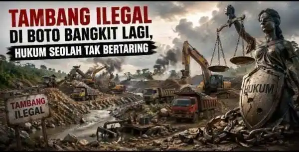 Tiga Excavator Disita, Tapi Tambang di Lumbang Jalan Terus: Siapa Bermain?