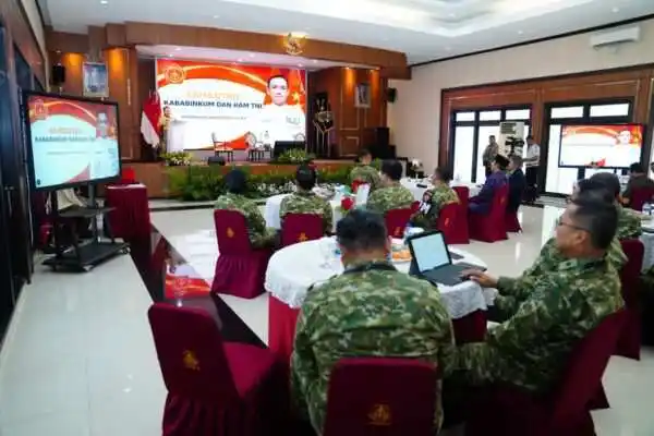 Rakorniskum TNI 2026: Tingkatkan Kualitas Perwira dan Produk Hukum TNI