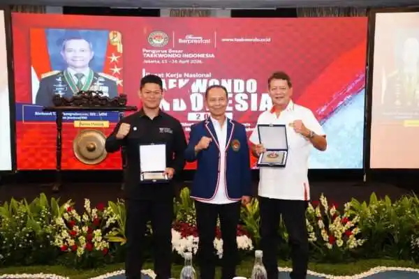 Ketua Umum PBTI Letjen TNI Richard Tampubolon Buka Rakernas Taekwondo Indonesia 2026
