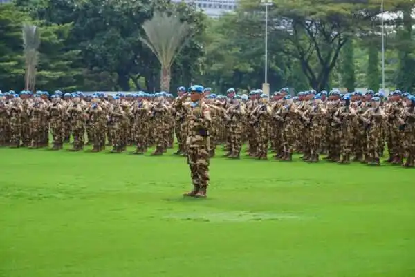 Panglima TNI Pimpin Upacara Pemberangkatan Satgas TNI Konga UNIFIL TA 2026