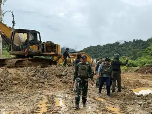 TNI Dukung Penertiban PETI di Wilayah Papua Tengah