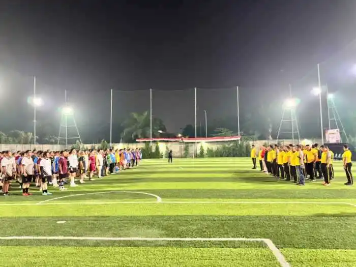 Dari Lapangan ke Pelayanan, Kapolresta Cup I Perkuat Sinergi Personel Polresta