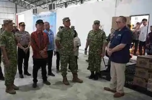 Dandim Bojonegoro dampingi Wakil Panglima TNI Tinjau Operasionalisasi KDKMP Desa Campurejo dan Pacul
