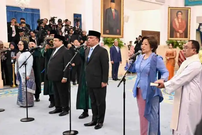 Panglima TNI Hadiri Pelantikan Kepala BGN serta Penasihat Khusus Presiden