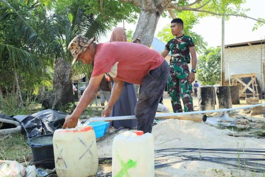 Senyum Itu Akhirnya Kembali, TMMD Hadirkan Air Bersih, Warga Tak Lagi Hidup dalam Krisis Air