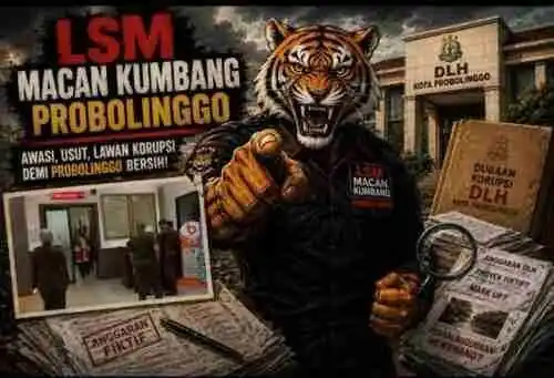 LSM MACAN KUMBANG Minta Kejari Kota Probolinggo Buka Peran Seluruh Pihak dalam Kasus Lampu Hias