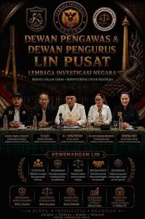AHU PERUBAHAN LIN HASIL MUBESLUB SURABAYA RESMI TERBIT, DPD Bilang : OKNUM PEMBUAT GADUH HARUS HENTIKAN FITNAH