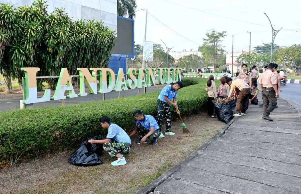 Jelang Hari Bakti Ke-79 TNI AU, Lanud Sjamsudin Noor Gelar Karya Bakti Lestarikan Warisan Sejarah Dirgantara