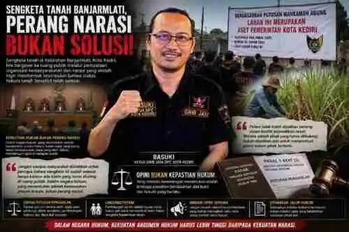 Banjarmlati Masih Bersengketa, GRIB Jaya Ingatkan Bahaya Menghakimi Melalui Ruang Publik