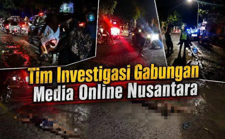 Luapan Air Diduga dari SPPG 04 Kedopok, Pengendara Motor Kecelakaan di Jalan Mastrip