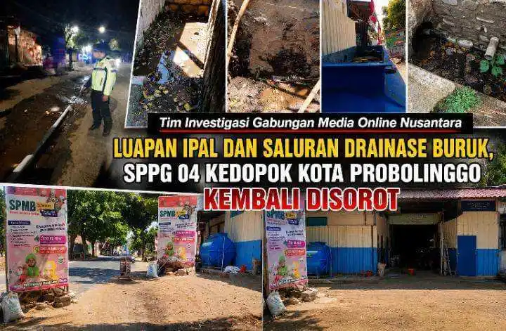 Jejak Tanah dan Air Ditemukan, Tim Investigasi Dalami Dugaan Luapan SPPG 04 Kedopok