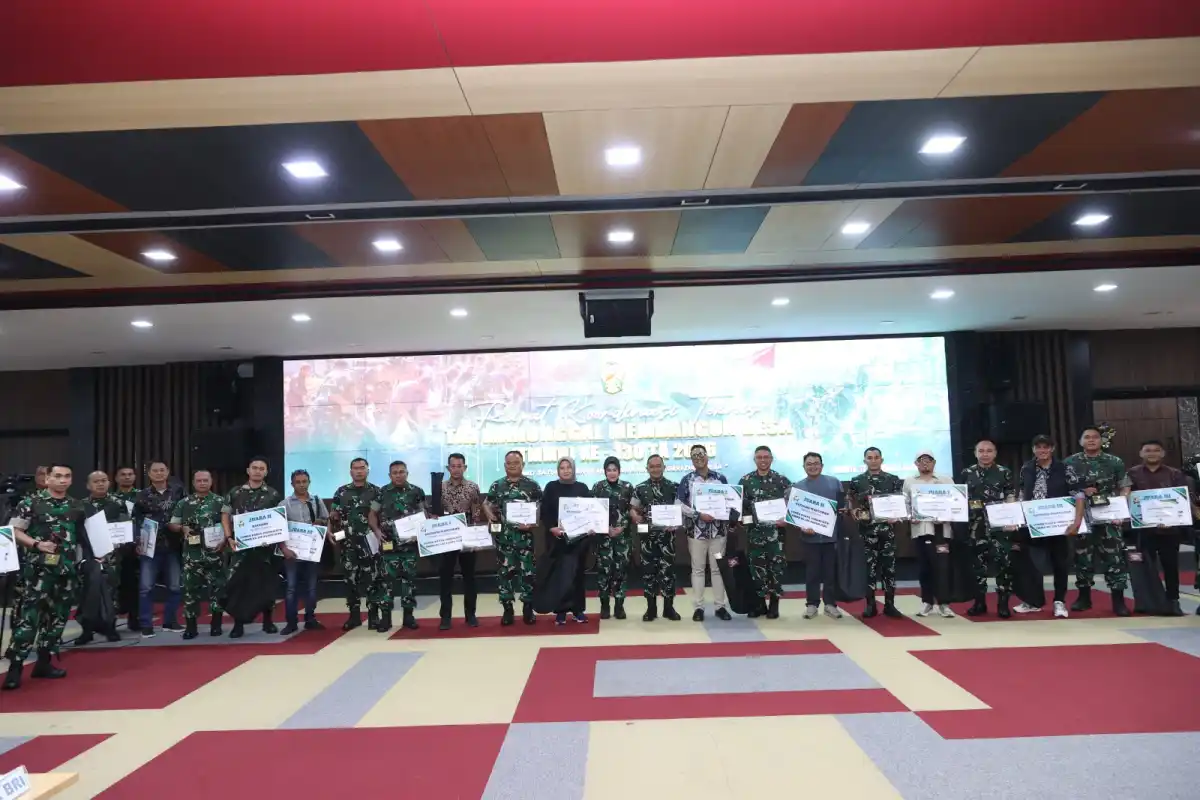 Ukir Prestasi Tingkat Nasional, Dandim Bojonegoro Raih Juara III Dansatgas Terbaik TMMD 129
