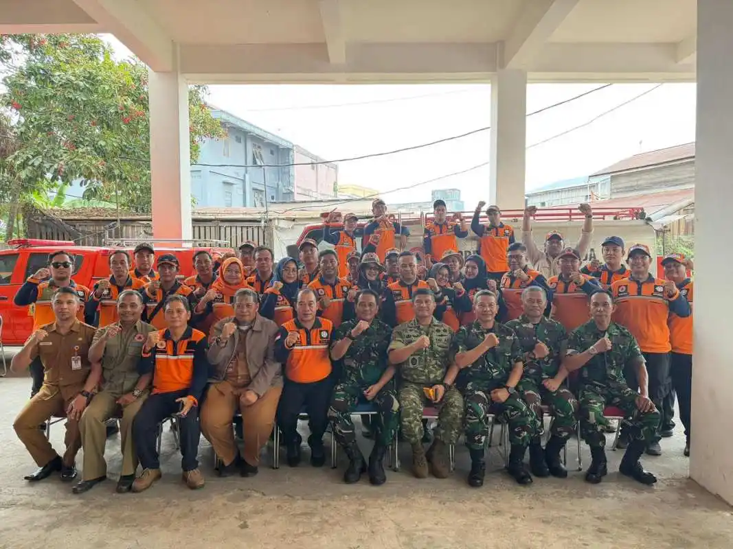 Tim Penyuluh Karhutla Sesko TNI Kunjungi BPBD Kota Samarinda