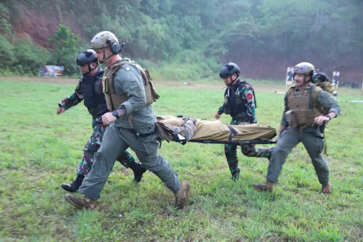 Super Garuda Shield 2026 Marfor Lampung Gelar Latihan IMTP dan Scout Stalking