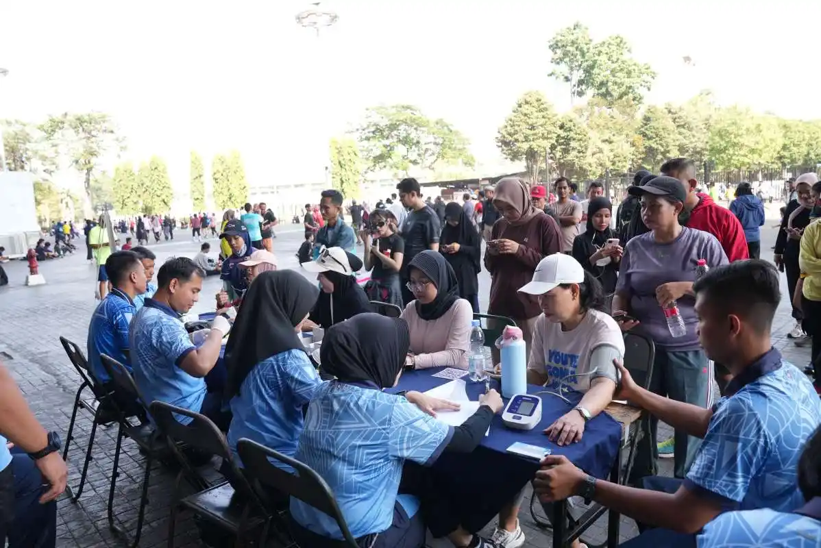 Sambut HUT ke-81 TNI, Bhakti Kesehatan TNI Layani Masyarakat di Jakarta