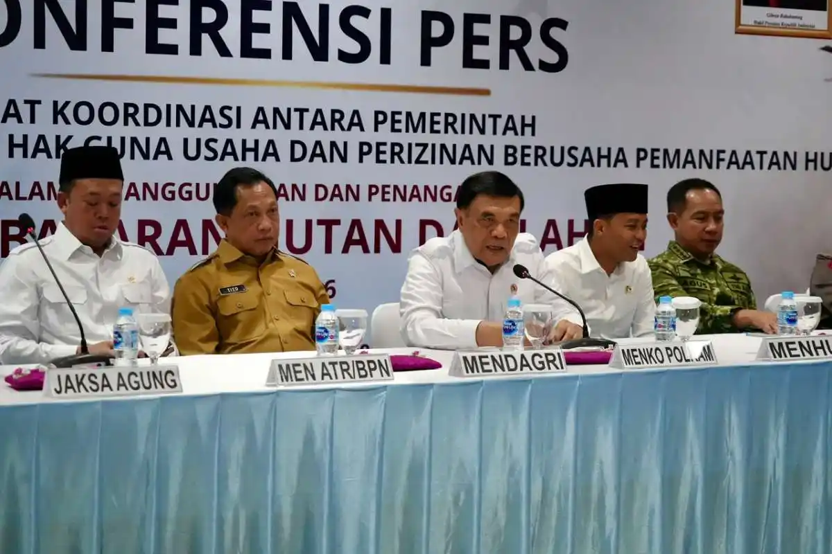 TNI Bersama Pemerintah Perkuat Penanggulangan Karhutla