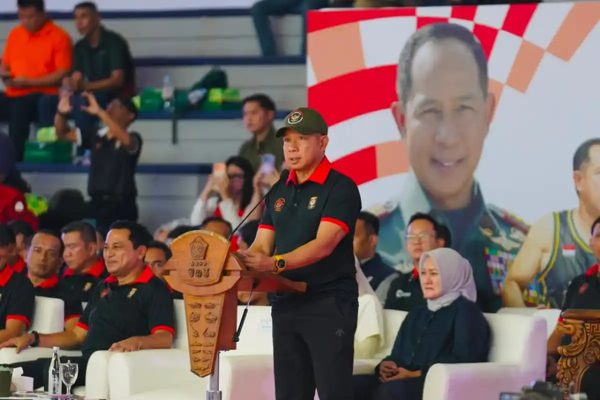 Panglima TNI: Olahraga Bentuk Karakter dan Semangat Pantang Menyerah