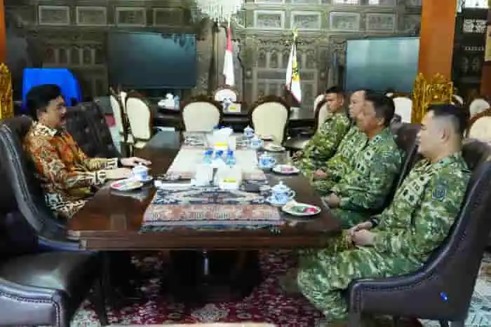 Merawat Silaturahmi, Kas Kohanudnas Silaturahmi Dengan Mantan Panglima TNI