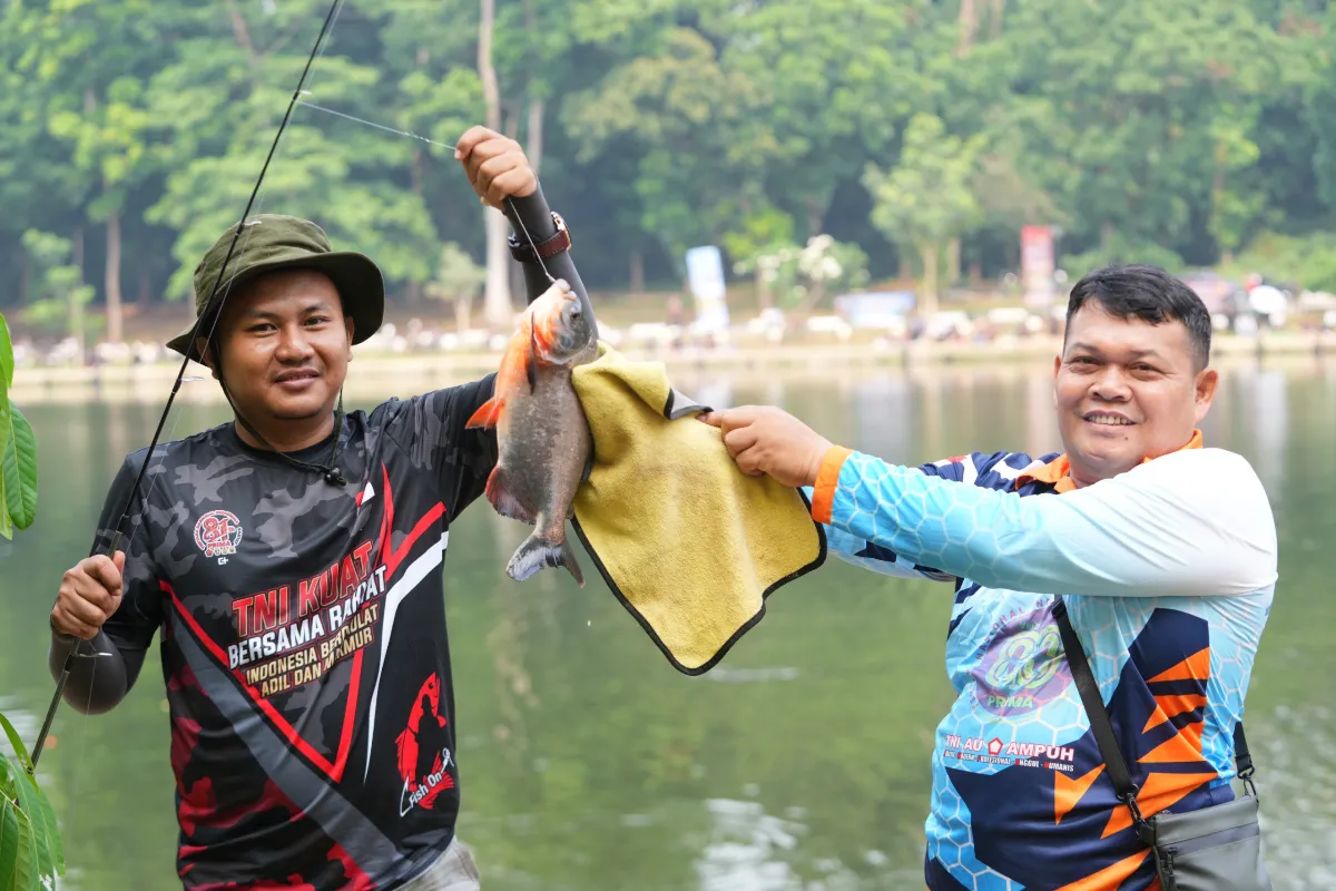 Mancing Bareng Panglima TNI, Strike Nusantara Semarakkan HUT ke 81 TNI