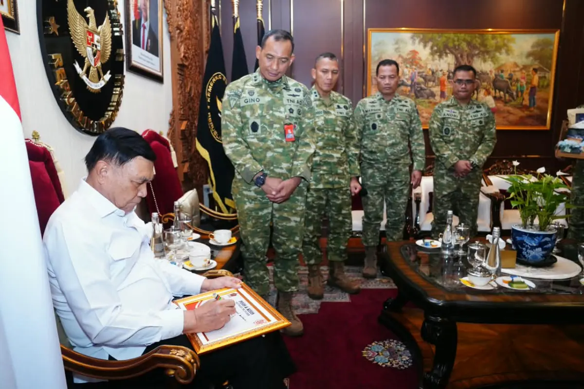 Pesan Menko Polkam Jenderal TNI (Purn) Djamari Chaniago: Pegang Teguh Sumpah Prajurit, Sapta Marga dan 8 Wajib TNI