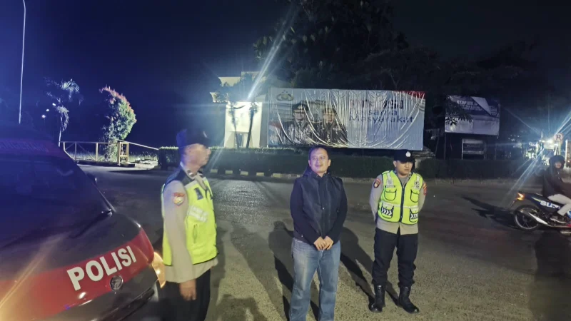 Ops Cipkon KRYD, IPDA Andhika V.O. Pimpin Patroli Mobile di Kawasan Bizpoint, Bizlink, dan Millenium