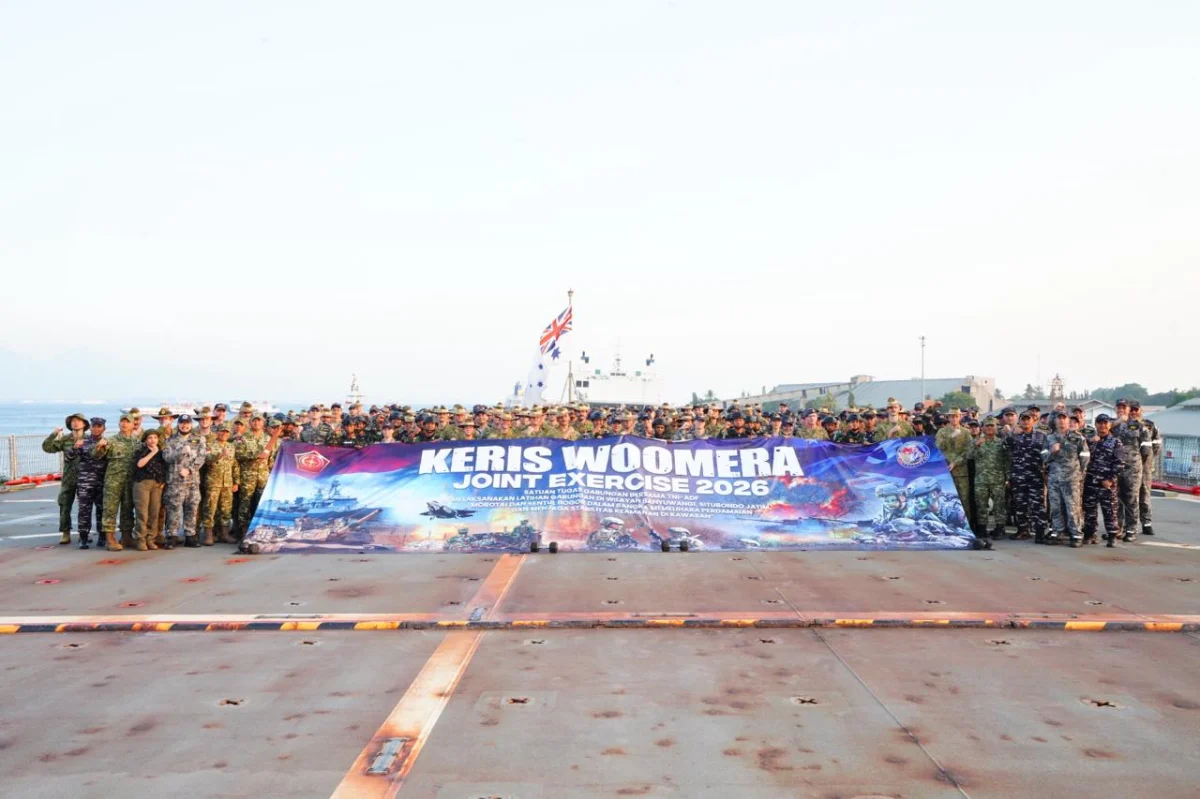 Latgabma Keris Woomera 2026 Resmi Dimulai, TNI–ADF Siap Perkuat Interoperabilitas