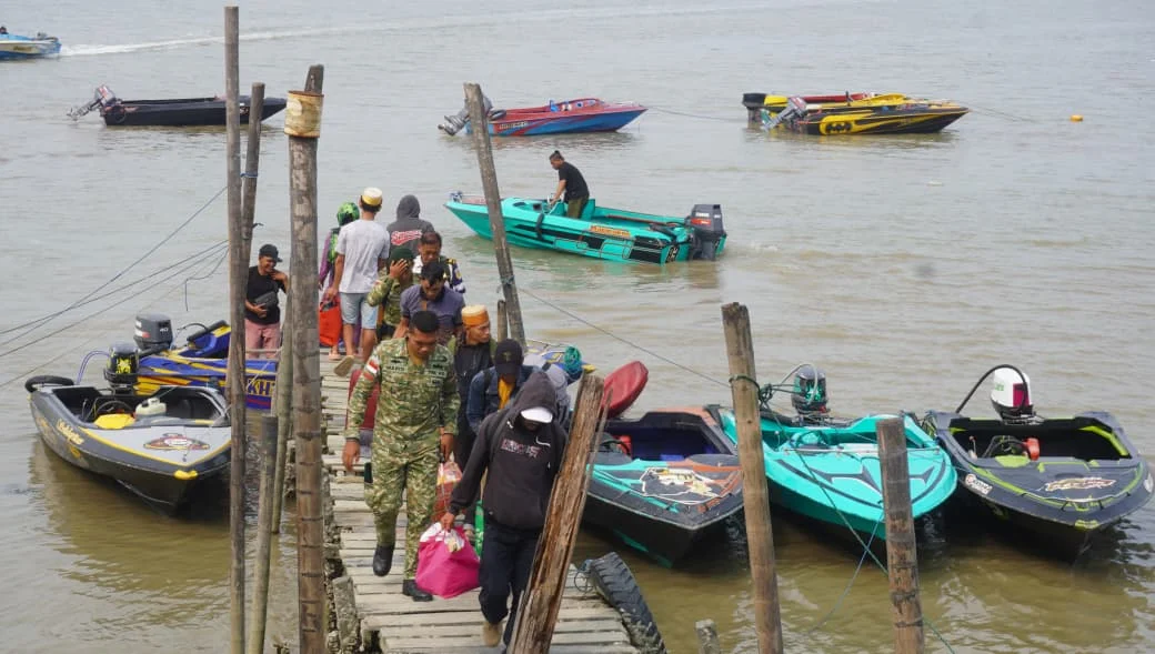 Cegah Jalur Ilegal ke Malaysia, Satgas Pamtas TNI Gagalkan Keberangkatan Empat Calon PMI