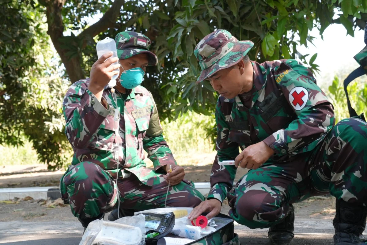 TNI Asah Kemampuan Evakuasi Medis Udara dengan Helikopter Bell 412 dalam Latgabma Keris Woomera 2026