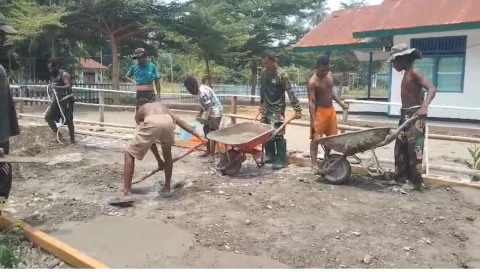 Hari Ke-6 TMMD Ke-130, Progres Pembangunan Jalan Capai 30 Persen