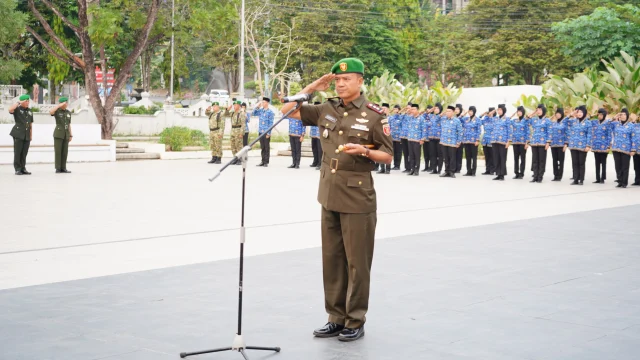 Peringati HUT Kesad ke-81 Tahun 2026, Denkesyah 06.04.01 Samarinda Gelar Ziarah Rombongan di TMP Kesuma Bangsa