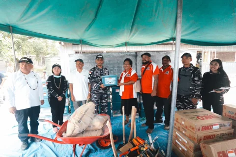 Satgas Port Visit 2026 Perkuat Diplomasi Militer Melalui Bakti Sosial Di Papua Nugini