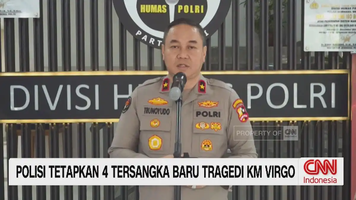 Polri Tahan Empat Tersangka dalam Kasus Kecelakaan KM Virgo Transport 8