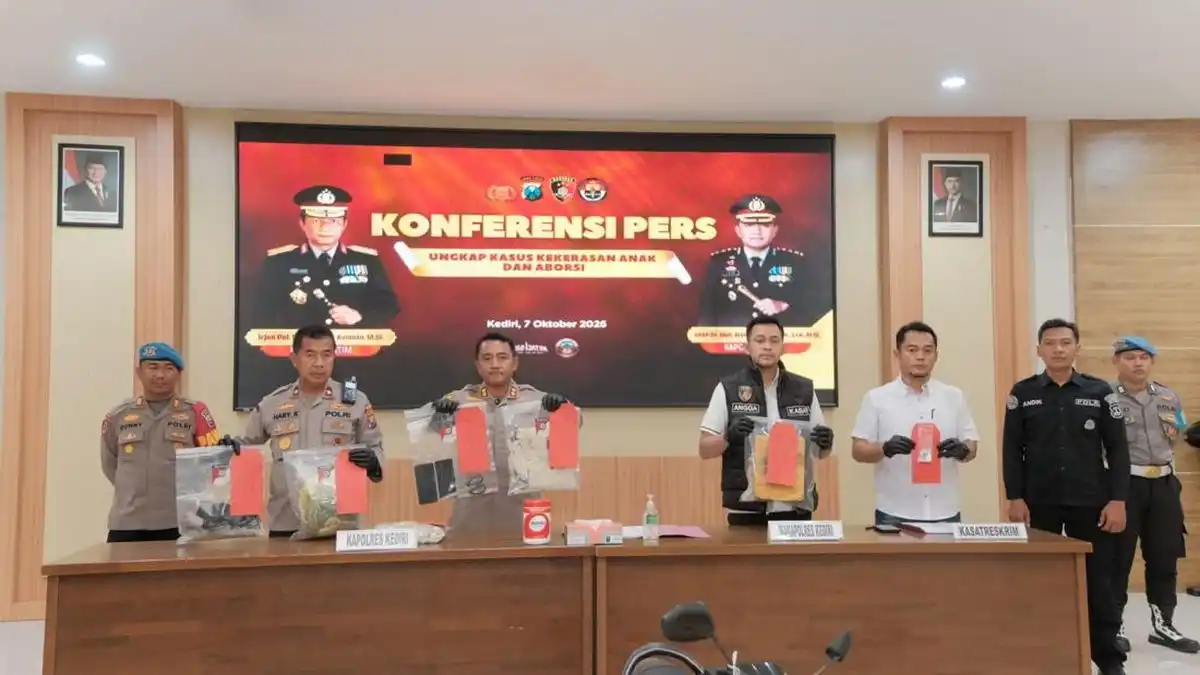 Empat Tersangka Diamankan dalam Dua Kasus Kematian Bayi di Kediri