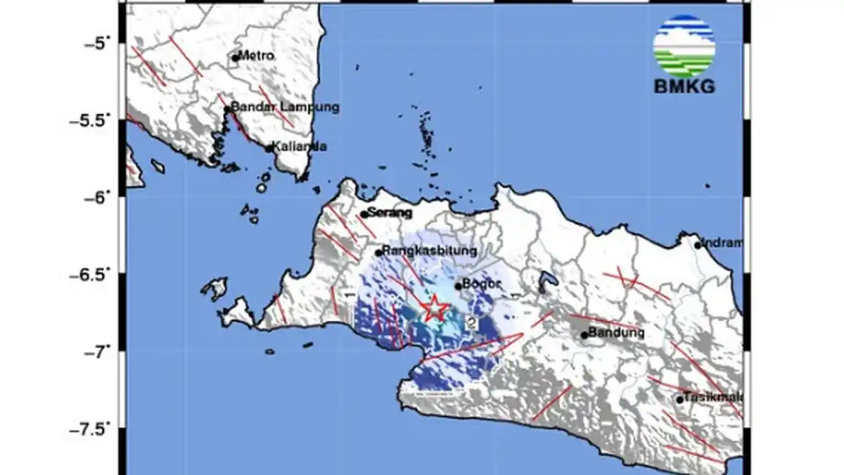 Gempa Dangkal Beruntun Terjadi di Sukabumi dan Bogor, BMKG Jelaskan Pemicunya