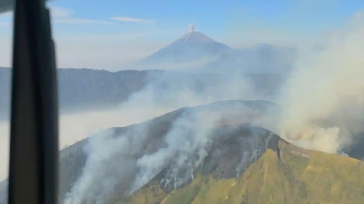 Tiga Petugas Gugur dalam Pemadaman Karhutla di Kawasan Mentigen Bromo