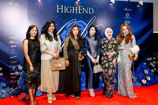 Liliana Tanoesoedibjo Hadiri Highend Gala Midnight Reverie di Jakarta