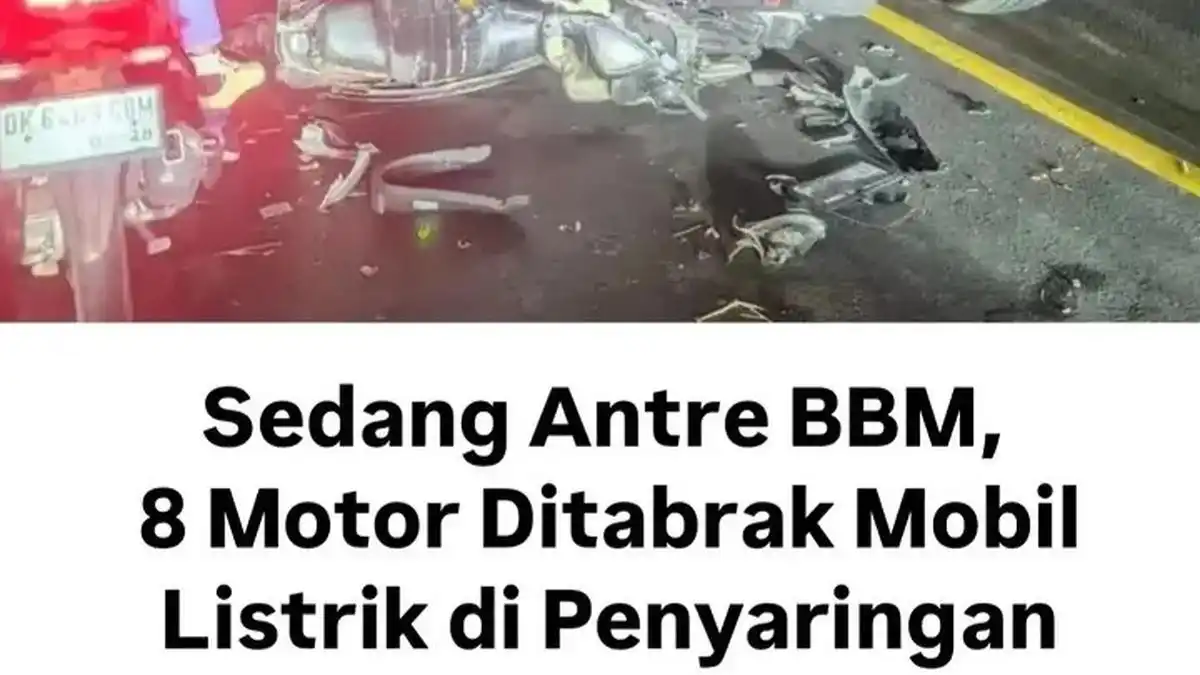 Insiden Mobil Listrik di Antrean BBM Jembrana: Delapan Motor Rusak