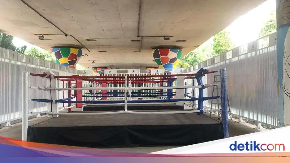 Ring Tinju Kolong Flyover Kampung Melayu Ditarget Siap Awal November