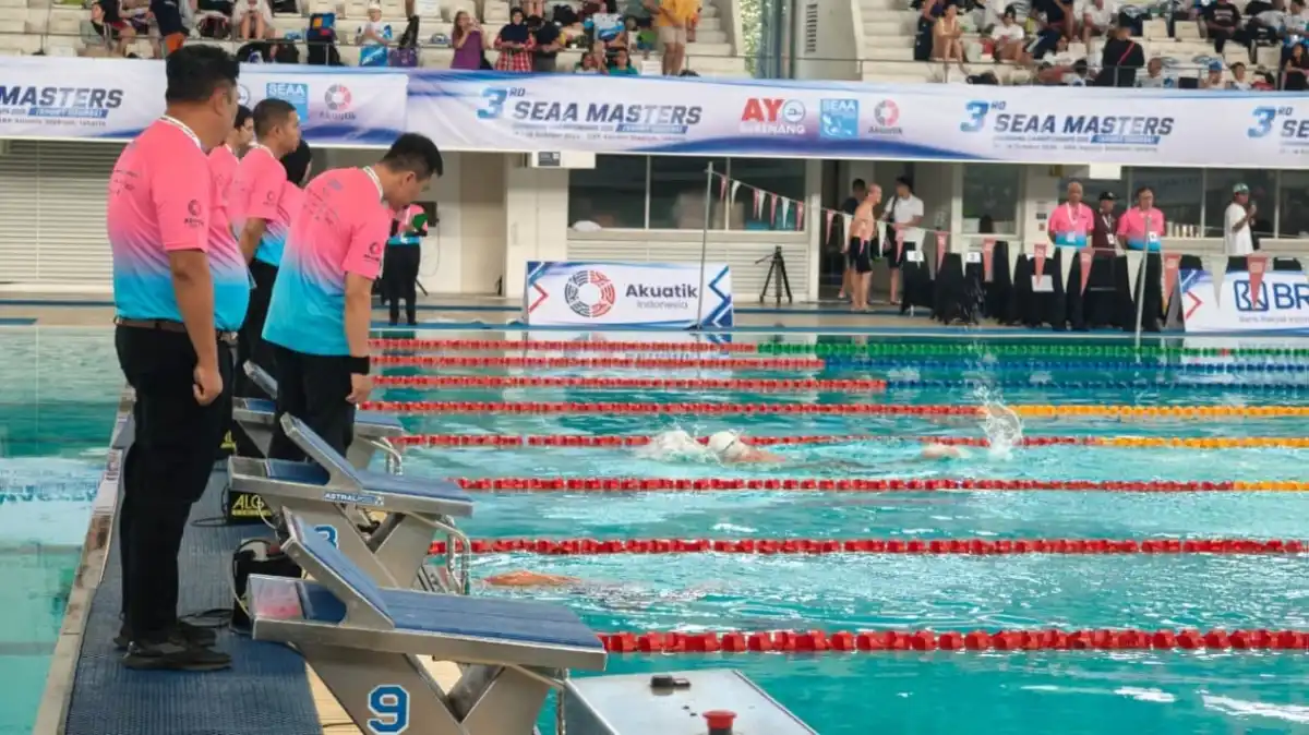 Indonesia Kembali Menggelar Kejuaraan Renang Master Asia Tenggara pada 2026