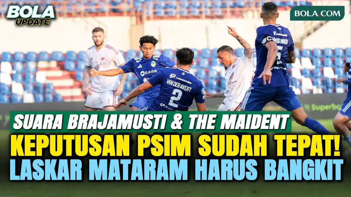 Suporter PSIM Nilai Perpisahan dengan Van Gastel Tepat, Harapkan Kebangkitan Tim