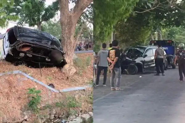 Kecelakaan Tunggal di Bojonegoro, Pengemudi Xenia Meninggal Setelah Menabrak Pohon