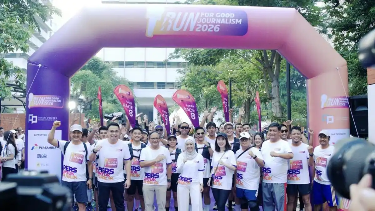 Lari untuk Jurnalisme Bermutu: Forum Pemred Ajak Pers Kembali Dekat dengan Publik