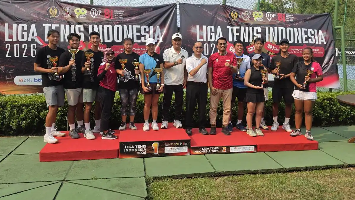Quorra Princy Borong Dua Gelar di Liga Tenis Indonesia Seri 2