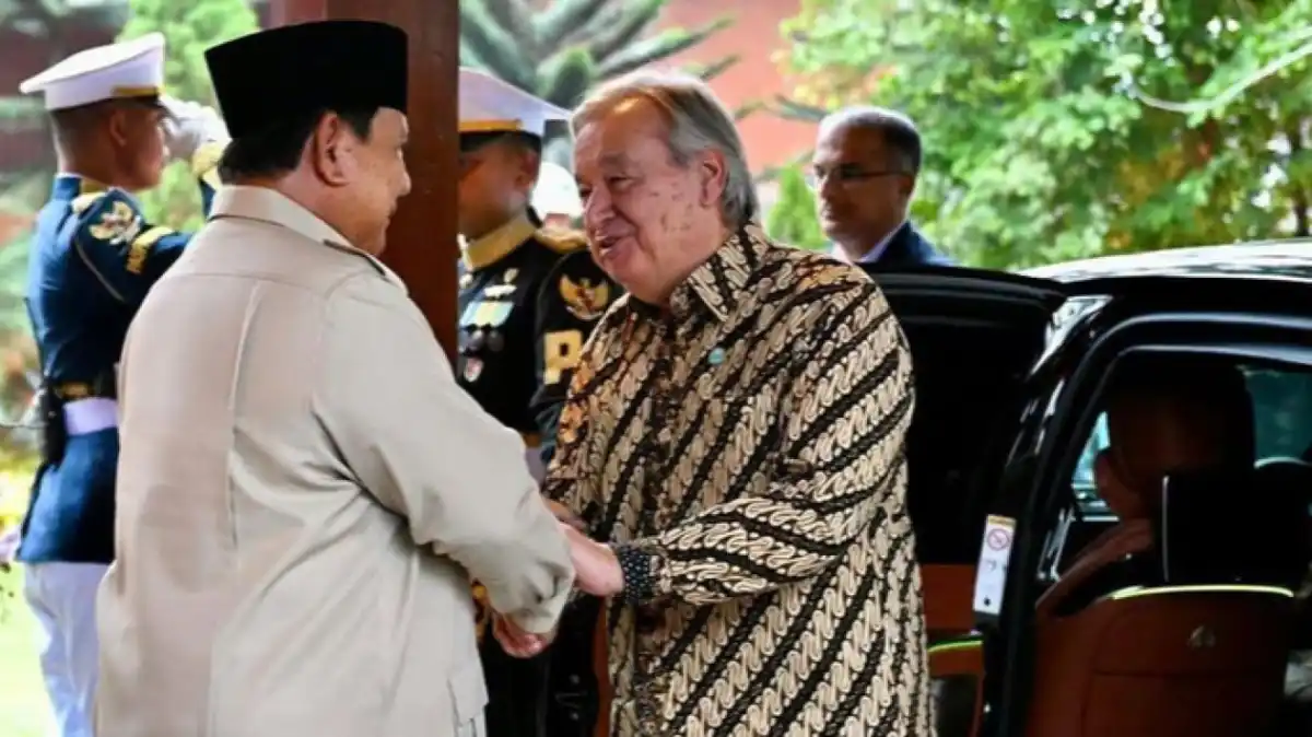 Guterres Bertemu Prabowo di Hambalang, Dijadwalkan Bermalam di Kediaman Presiden