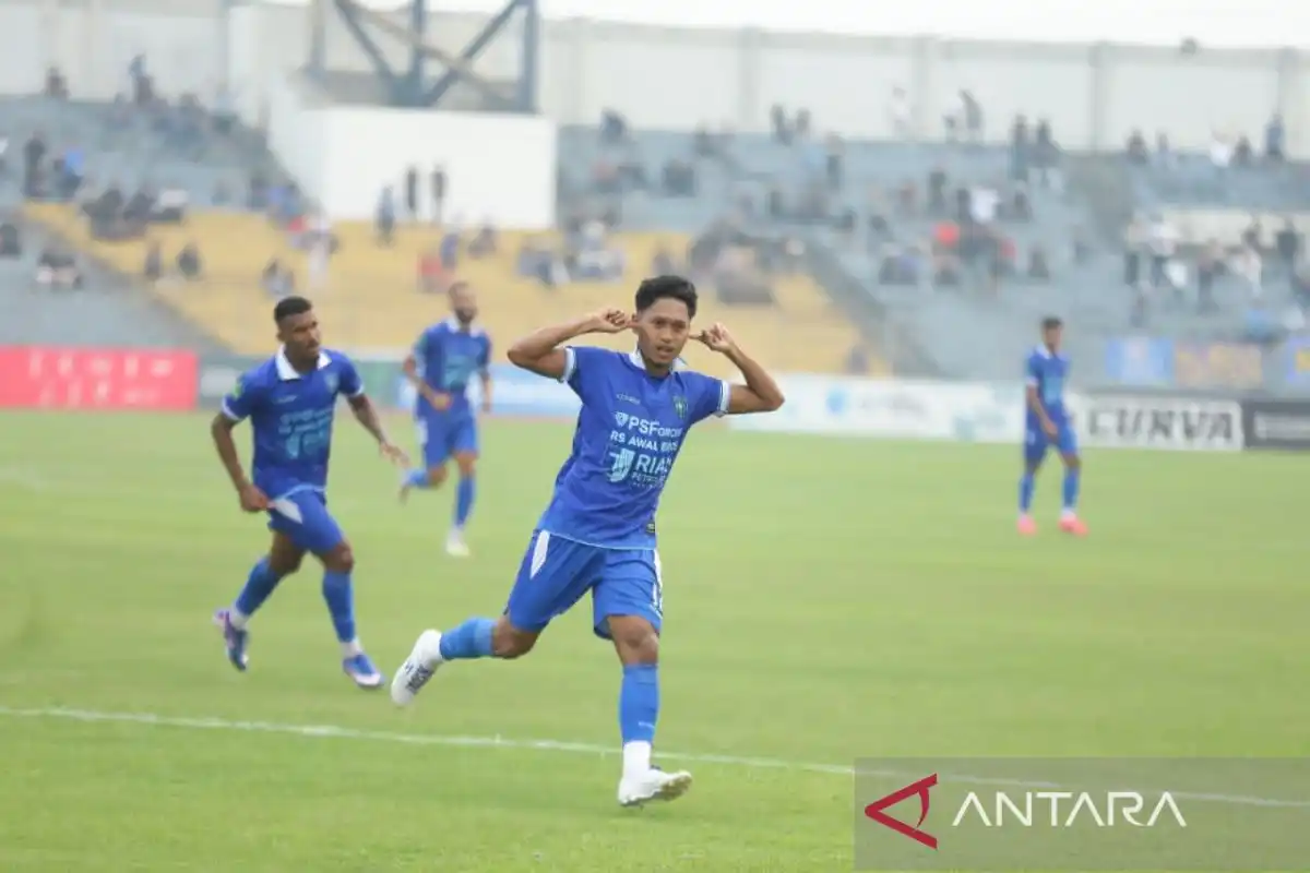 PSPS Pekanbaru Bangkit dari Ketertinggalan dan Menang 4-1 atas Persiku Kudus